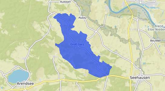 Bodenrichtwertkarte Gross Garz